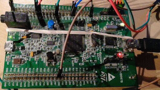 Stm32-disco blinking